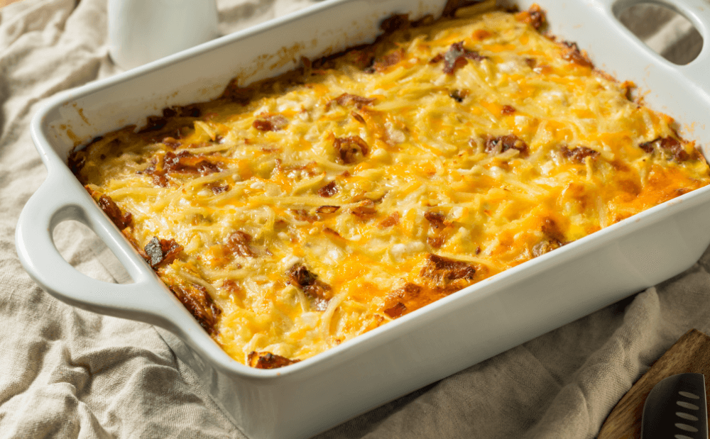 Savory Vegetable and Sausage Breakfast Casserole